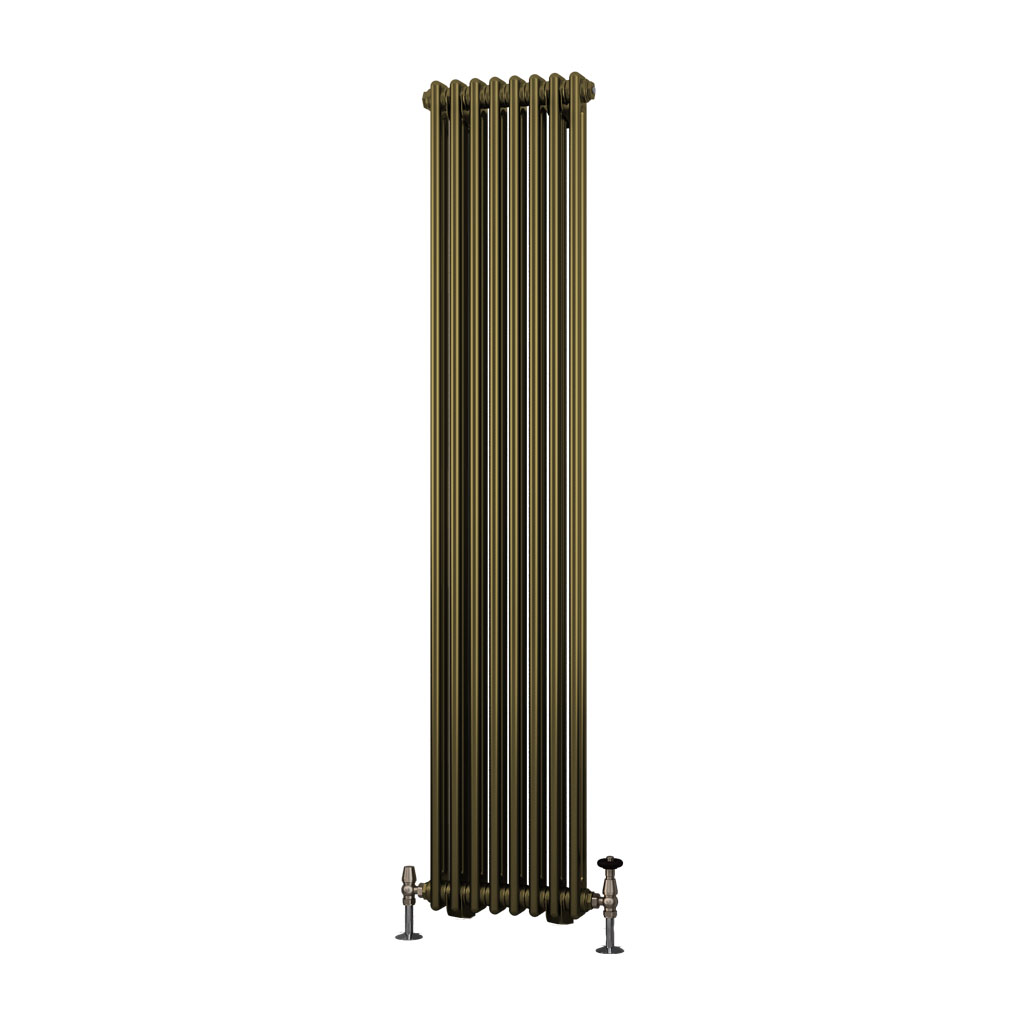 Rivassa 2 Column Radiator 1800 x 383mm Bronze Olive