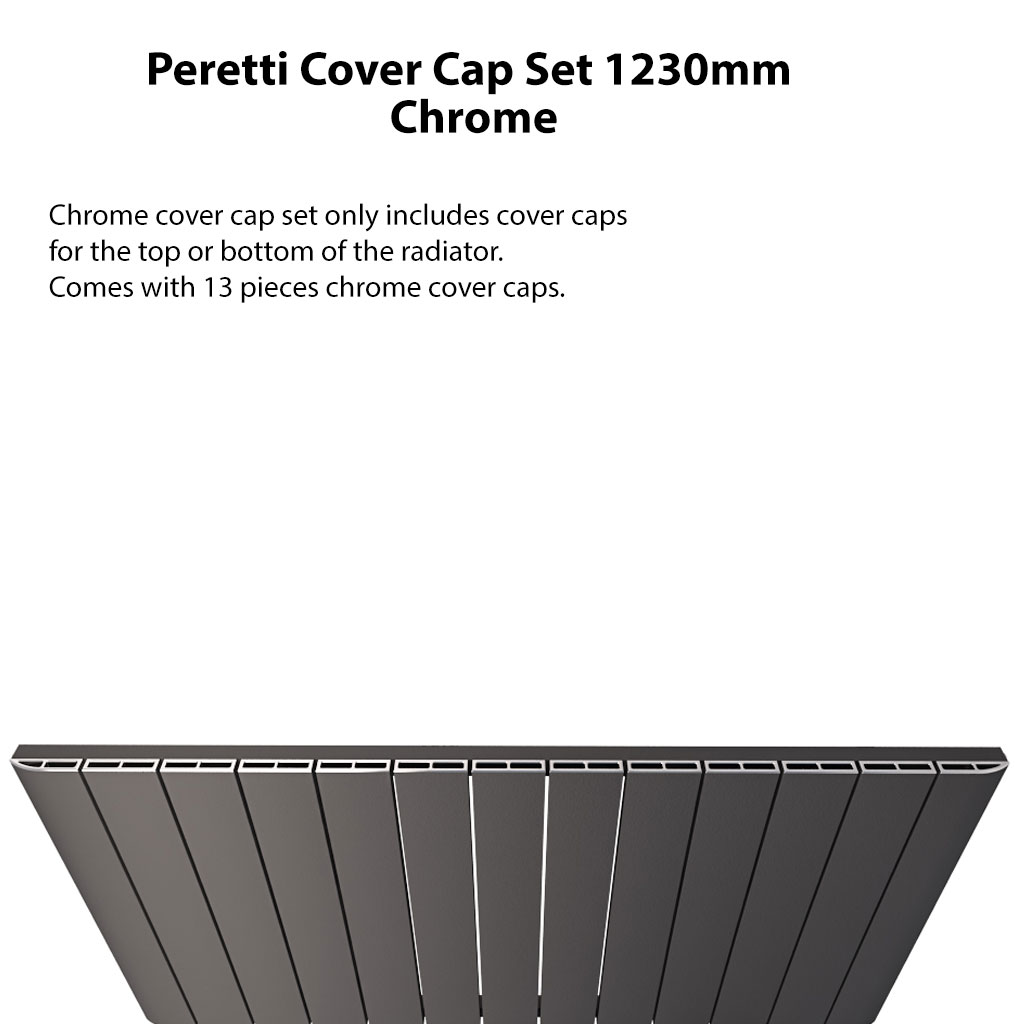 Peretti Cover Cap Set 1230mm Chrome