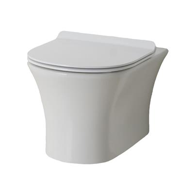 Northall Wall Hung WC Pan with Fixings - White